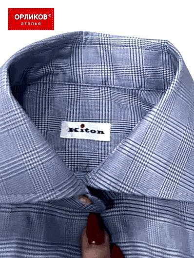 Воротник на рубашке после замены