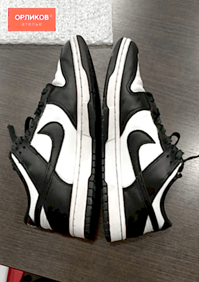 Оригинальные кроссовки Nike после химчистки