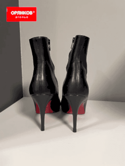 Каблуки на лабутенах после ремонта