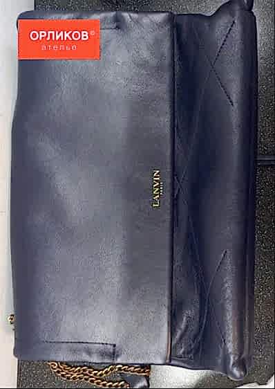 Кожаная сумка клатч после полной реставрации