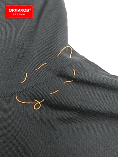 Водолазка после ремонта проймы