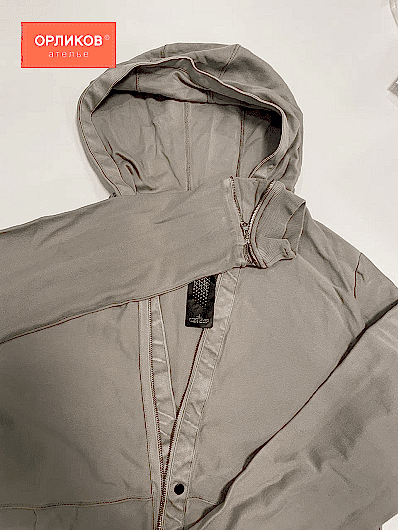 Худи Stone island до окрашивания