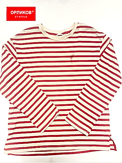 Мужская полосатая толстовка до химчистки