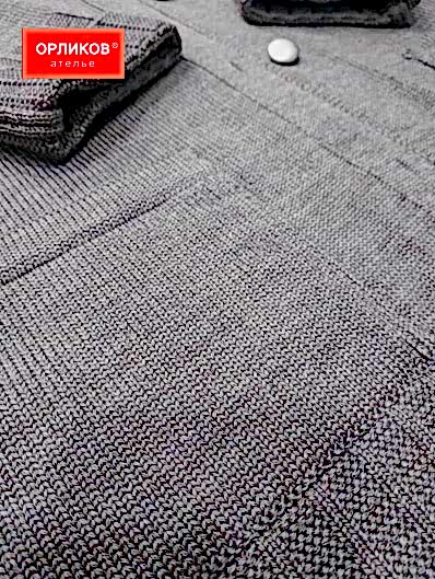 Устранили затяжки на трикотажном изделии