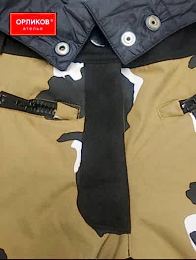 Устранение разрыва на ширинке