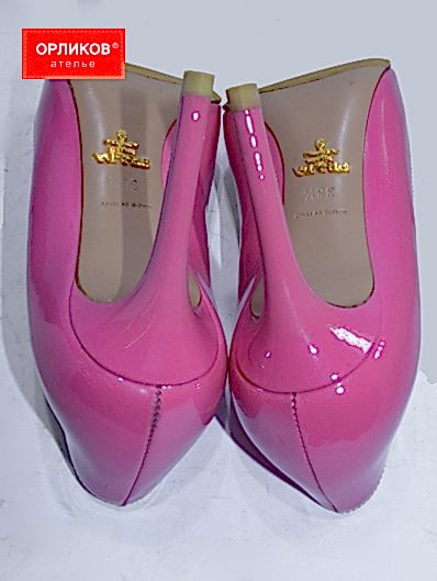 Женские туфли после ремонта